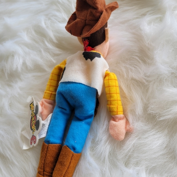 Disney Woody Plush Toy - Brown and Yellow - Picture 3 of 3